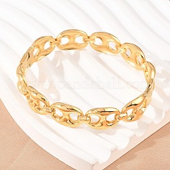 304 Stainless Steel Bangles for Women&nbsp;BJEW-Z155-02G