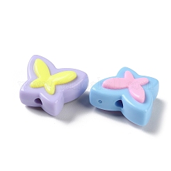 Two Tone Opaque Acrylic Beads&nbsp;SACR-I005-06A