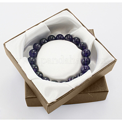 Square Bowknot Organza Ribbon Cardboard Bracelet Bangle Gift Boxes&nbsp;X-BC148-02