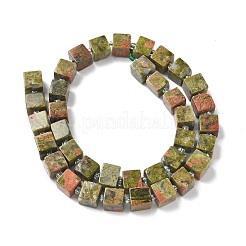 Natural Unakite Beads Strands&nbsp;G-D338-A14