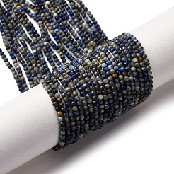 Natural Lapis Lazuli Beads Strands&nbsp;G-L629-B01-2mm-02