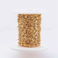 Ion Plating(IP) 304 Stainless Steel Chains&nbsp;STAS-G038-06G