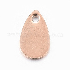 Ion Plating(IP) Stainless Steel Charms&nbsp;X-STAS-L211-02B-RG