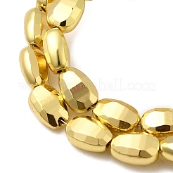 Electroplate Glass Beads Strands&nbsp;EGLA-F166-12