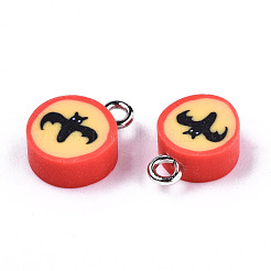 Handmade Polymer Clay Charms&nbsp;CLAY-T016-47