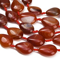 Natural Red Agate Beads Strands&nbsp;GG-CBAB9C6-C01-01