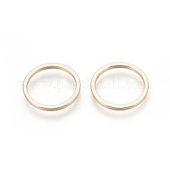 Brass Linking Rings&nbsp;X-KK-T020-55G