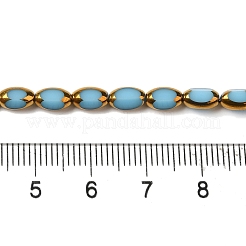 Electroplate Glass Beads Strands&nbsp;EGLA-P061-02A-10