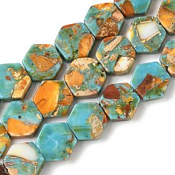 Dyed Synthetic Imperial Jasper Beads Strands&nbsp;G-D337-10mm-A02