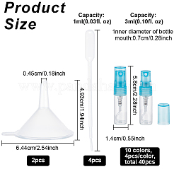Transparent Glass Spray Bottles Sets&nbsp;DIY-BC0006-28C