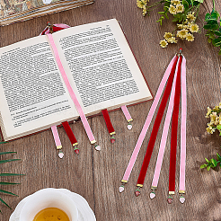 2Pcs 2 Colors Velvet Bookmarks&nbsp;AJEW-ME00004