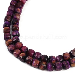 Natural Tiger Eye Dyed Beads Strands&nbsp;LS-G-H028-A01-07