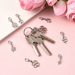 8Pcs Alloy Pendant Decorations&nbsp;HJEW-YW00494