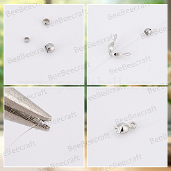 800Pcs 304 Stainless Steel Spacer Beads&nbsp;STAS-BBC0009-76A