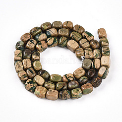 Natural Verdite Stone Beads Strands&nbsp;G-N346-04A-06