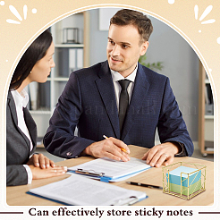 6Pcs Iron Memo Storage Box&nbsp;AJEW-WA0003-66G