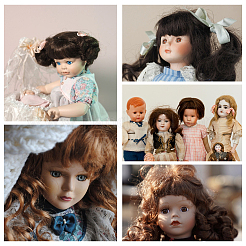 PP Hair Doll Wig Hair&nbsp;DIY-WH0349-395A-01