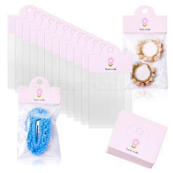100Pcs Rectangle Clear Polypropylene Cellophane Bags&nbsp;CDIS-TA0001-40B