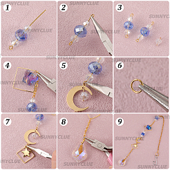 DIY Pendant Decoration Suncatchers Making Kit&nbsp;DIY-SC0024-01