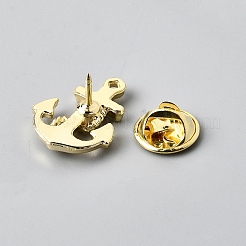Alloy Lapel Pin Backs&nbsp;JEWB-WH0020-069G