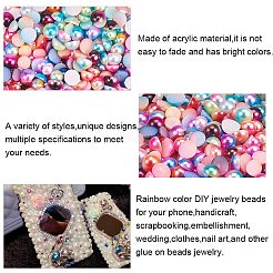 Imitation Pearl Acrylic Cabochons&nbsp;OACR-PH0001-18