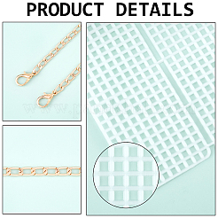 DIY Knitting Crochet Bags Kit&nbsp;DIY-WH0189-91A