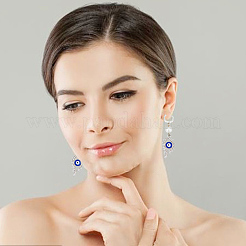 4Pcs 2 Style 925 Sterling Silver Hoop Earrings&nbsp;STER-GO0001-07
