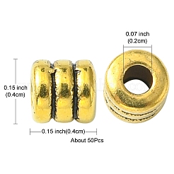Tibetan Style Alloy Bead Spacers&nbsp;PALLOY-YW0001-75