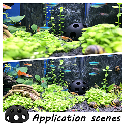 10Pcs Porcelain Shrimp Fish Hiding House Ornaments&nbsp;DIY-GO0003-49