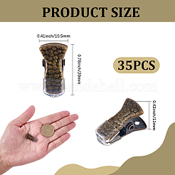 35Pcs Alloy Alligator Clips&nbsp;FIND-CP0003-16AB