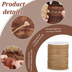 8 Rolls 8 Colors Waxed Cotton Thread Cords&nbsp;YC-PH0002-46
