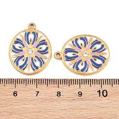 304 Stainless Steel & Enamel Pendants&nbsp;RB-CBA5A59-03G-05