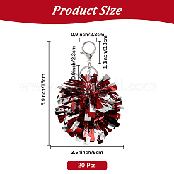 Flower PE Keychains&nbsp;KEYC-WH20005-30A