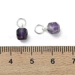Natural Amethyst Pendants&nbsp;PALLOY-JF05300-01
