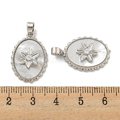 Brass Micro Pave Clear Cubic Zirconia Pendants&nbsp;KK-A214-12P