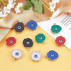 Druzy Resin Pendants&nbsp;RESI-FH0001-13LG