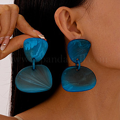 Acrylic Stud Dangle Earrings&nbsp;WGED179-02