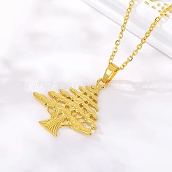 304 Stainless Steel Pendant Necklaces for Women&nbsp;WGAB0B0-01