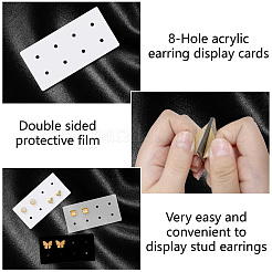 15Pcs 3 Colors Acrylic Earring Organizer Display Stands&nbsp;EDIS-WH20015-004