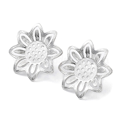 Brass Stud Earring Findings&nbsp;KK-C031-12P