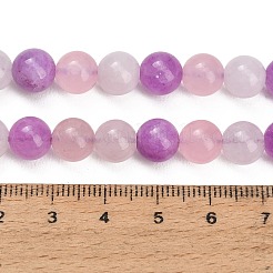 Natural White Jade & Madagascar Rose Quartz & Dyed White Jade Beads Strands&nbsp;GG-CBA1A62-A01-01