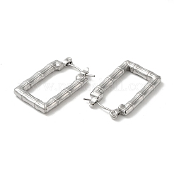 Non-Tarnish 304 Stainless Steel Hoop Earrings for Women&nbsp;EJEW-Z026-26P