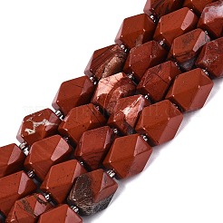 Natural Red Jasper Beads Strands&nbsp;G-Q608-11I