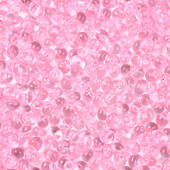 3/0 Baking Paint Glass Fringe Seed Beads&nbsp;SEED-A034-04C