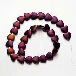 Electroplate Non-magnetic Synthetic Hematite Bead Strands&nbsp;G-F300-22E-04