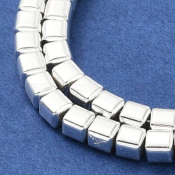 Electroplated Synthetic Non-Magnetic Hematite Beads Strands&nbsp;G-U003-18B-01