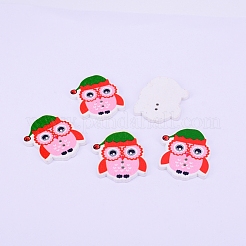 Holiday Buttons&nbsp;WOOD-WH0104-13