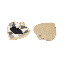 Rack Plating Alloy Enamel Pendants&nbsp;FIND-I038-09