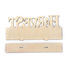 Natural Wood Display Decorations&nbsp;DJEW-O001-07