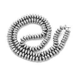 Electroplate Non-magnetic Synthetic Hematite Beads Strands&nbsp;G-J160-D-01